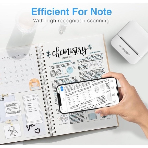 Notebuddy Mini Sticker Printer Doodle Dash Portable Thermal Printer Pocket Photo - Picture 8 of 8